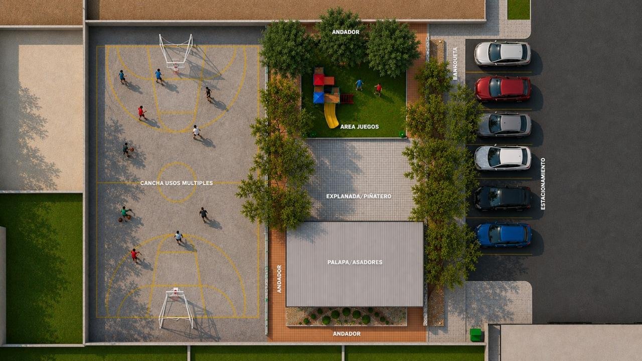 Vialidades interiores del residencial